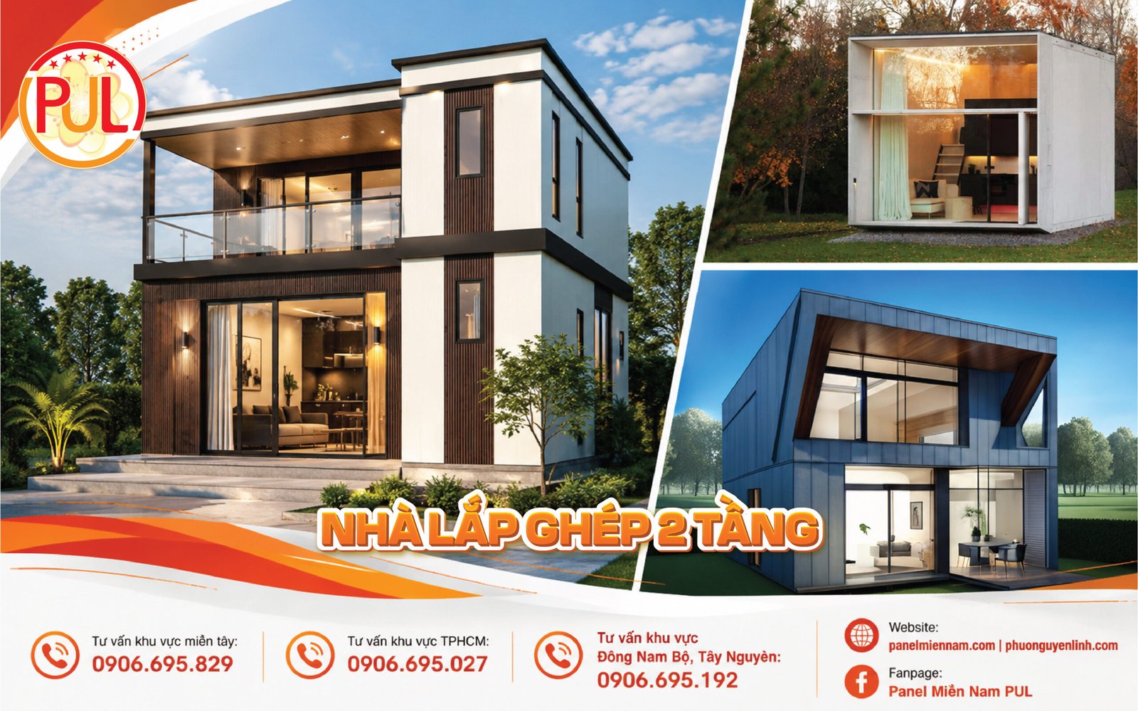 nhà panel ghép 2 tầng