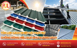 Tôn Lợp Cách Nhiệt hiệu quả