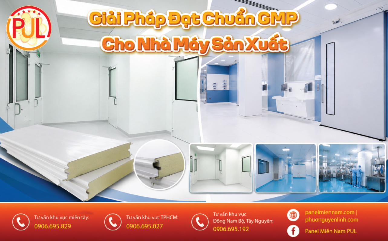 Panel Phòng Sạch Dược Phẩm