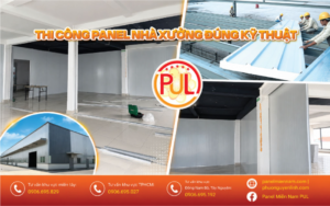 Thi Công Panel Nhà Xưởng Đúng Kỹ Thuật