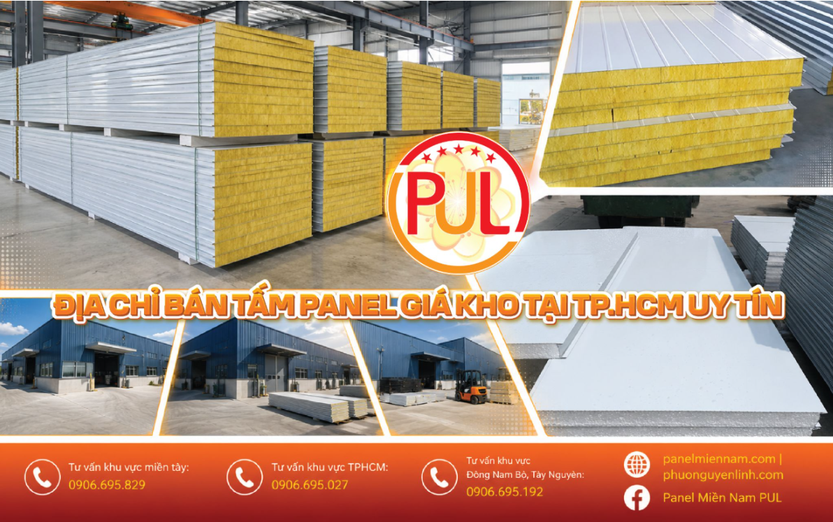 Địa chỉ bán tấm panel giá kho tại TP.HCM uy tín, chất lượng, giá tốt 2026