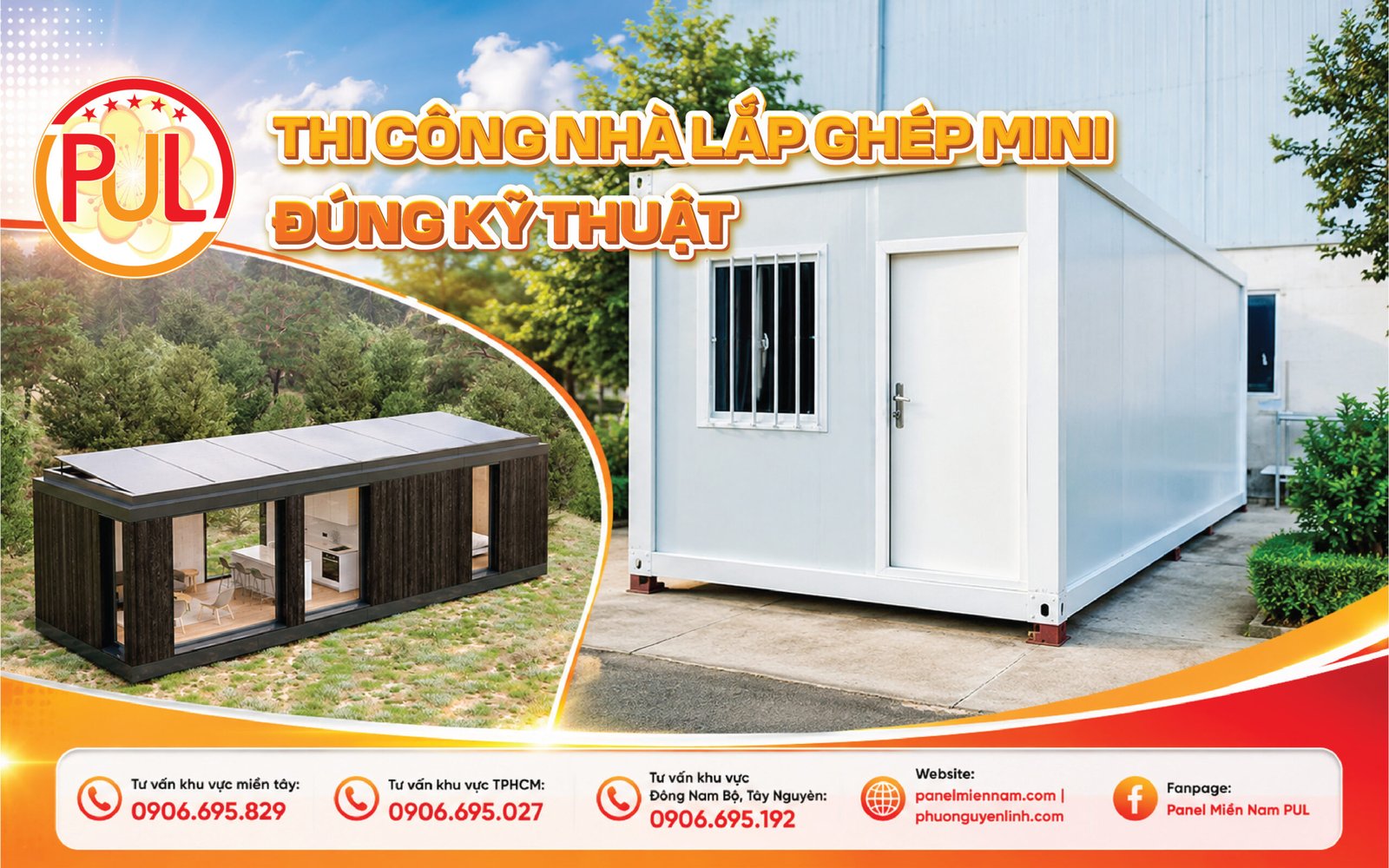 Thi công nhà lắp ghép 45 triệu